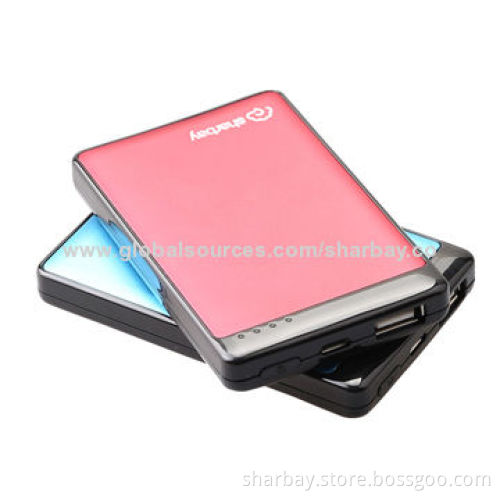 Mobile Phone Chargers, 3,000mAh Capacity, Ultra-thin/Mini Size Li-polymer Power Bank, 5V/1A OutputNew